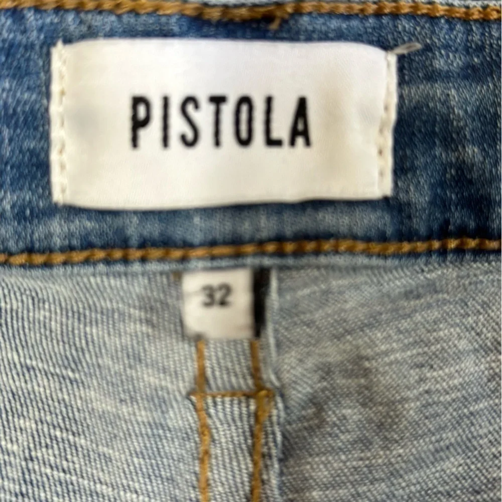 PISTOLA Arielle Skinny High Waist Scissor Cut Hem Jean Size 32